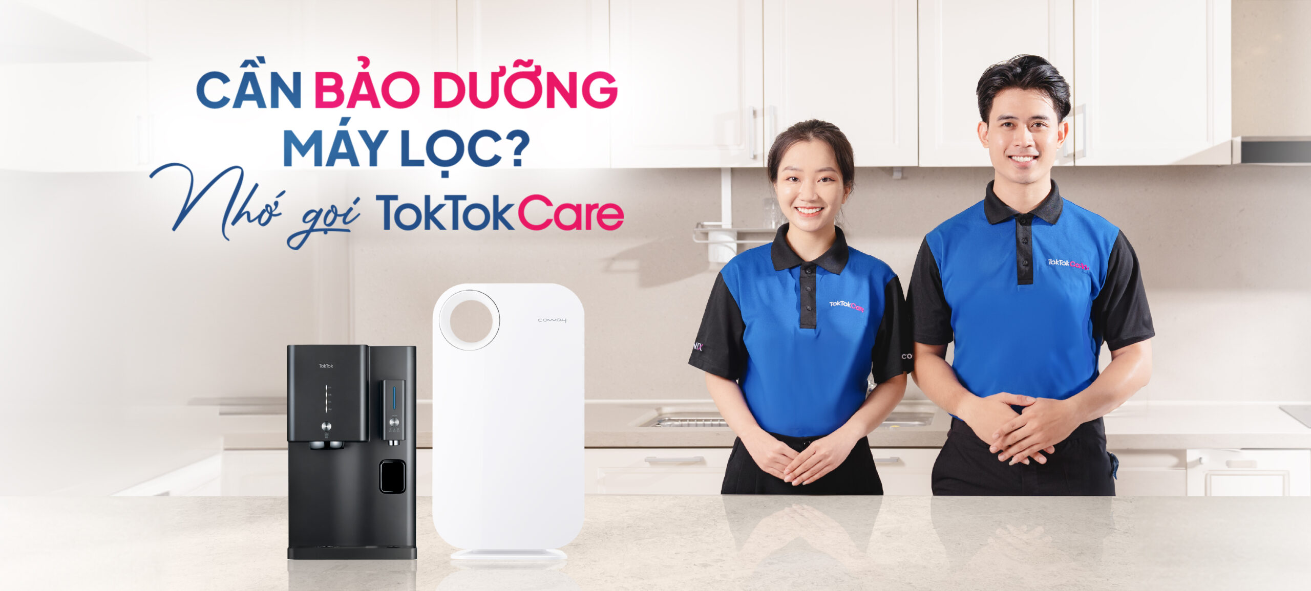 Dịch vụ bảo dưỡng TokTokCare - Coway