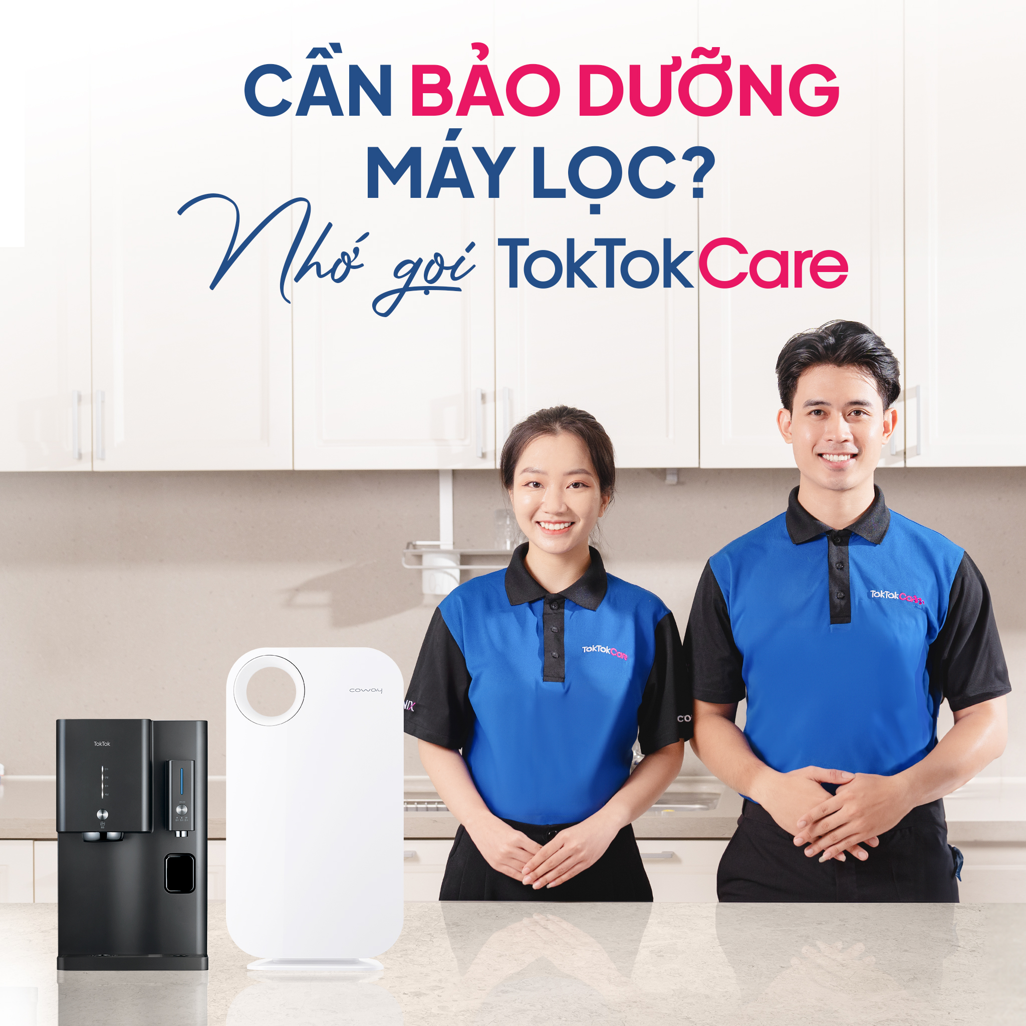 Dịch vụ bảo dưỡng TokTokCare - Coway