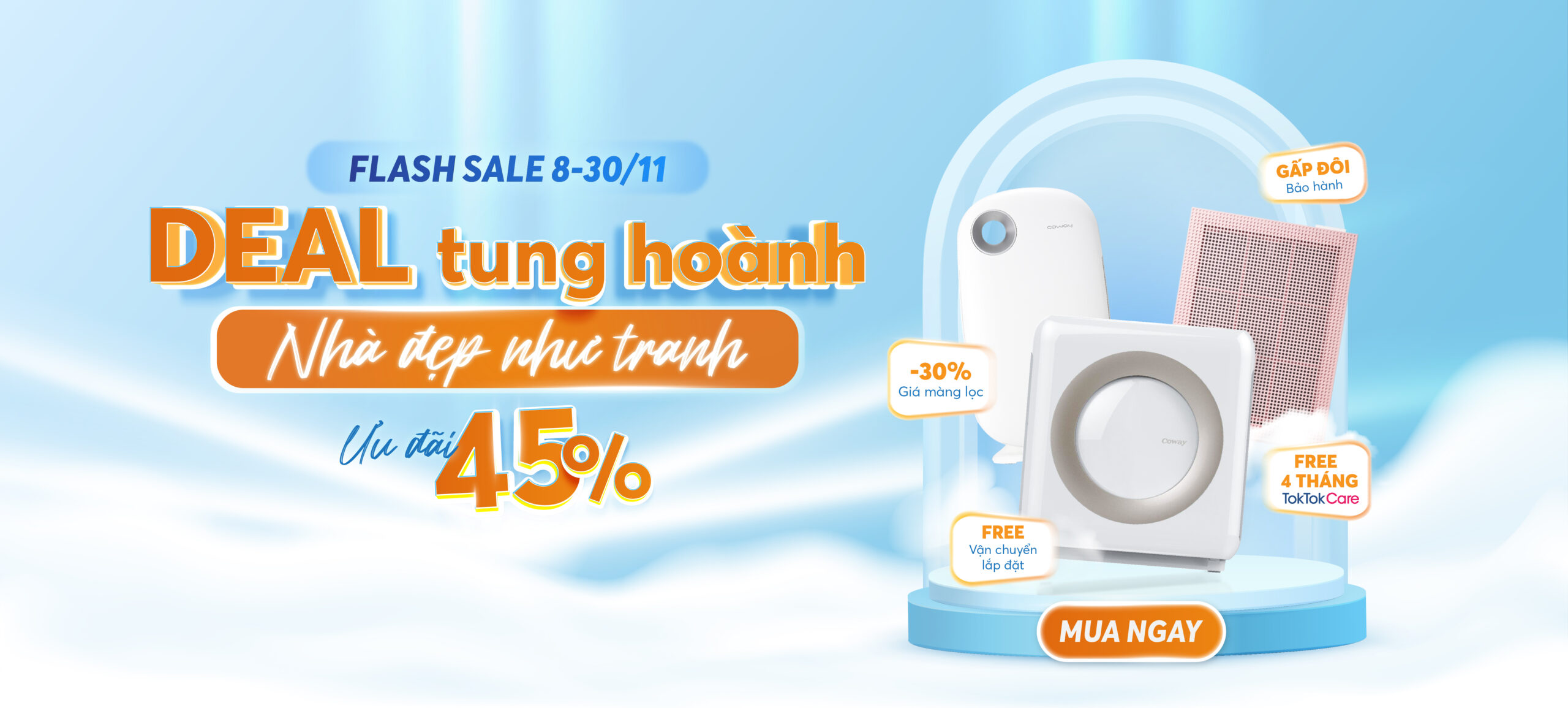 Flashsale Coway 45%