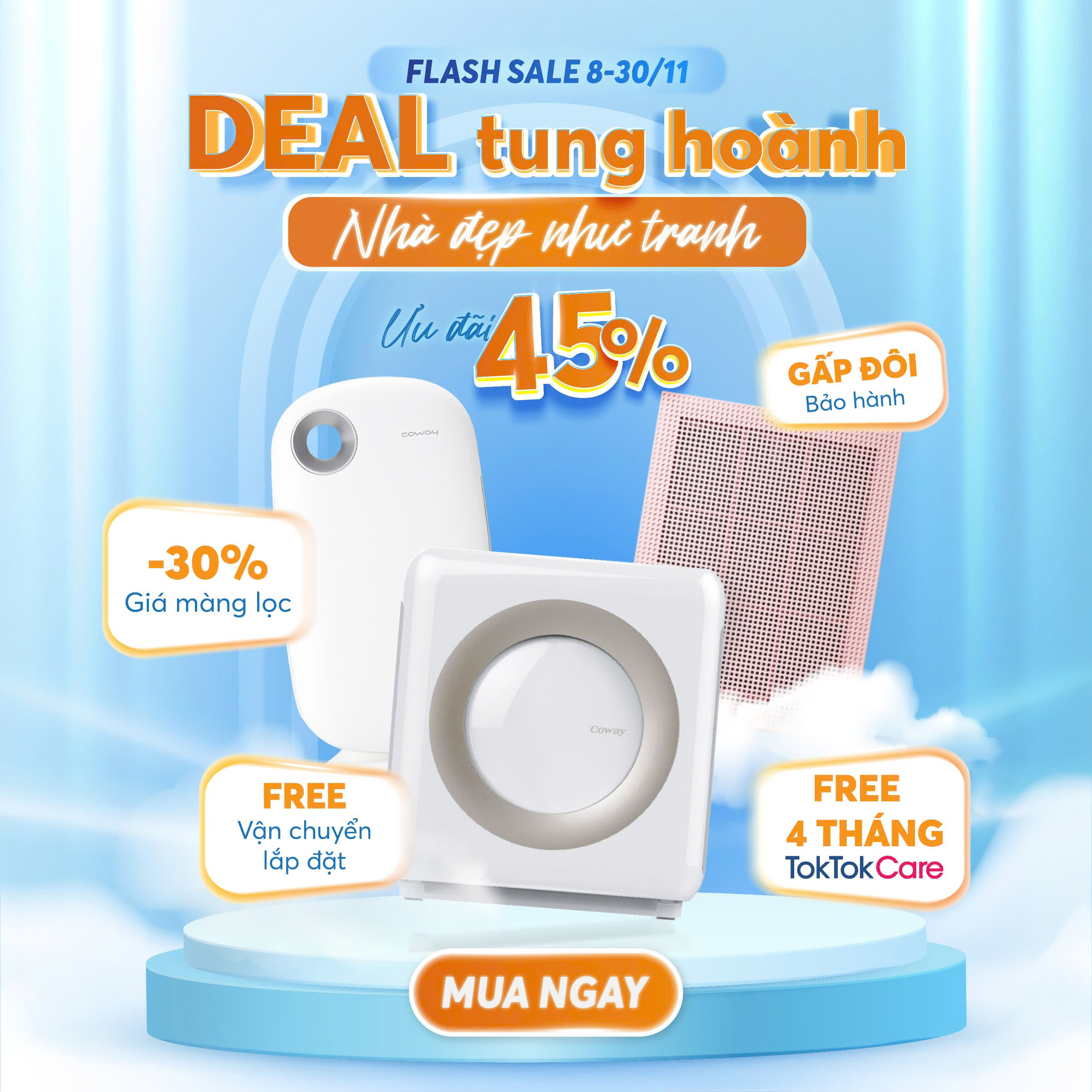 Flashsale Coway 45%