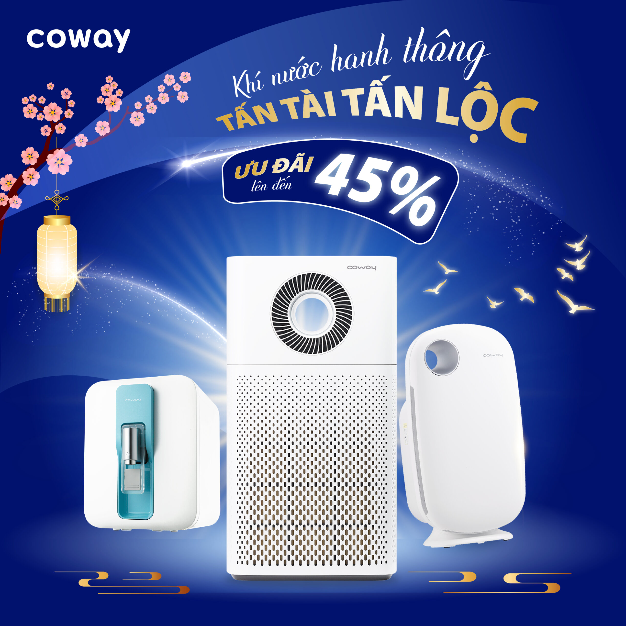 Coway_khí nước hanh thông tấn tài tấn lộc