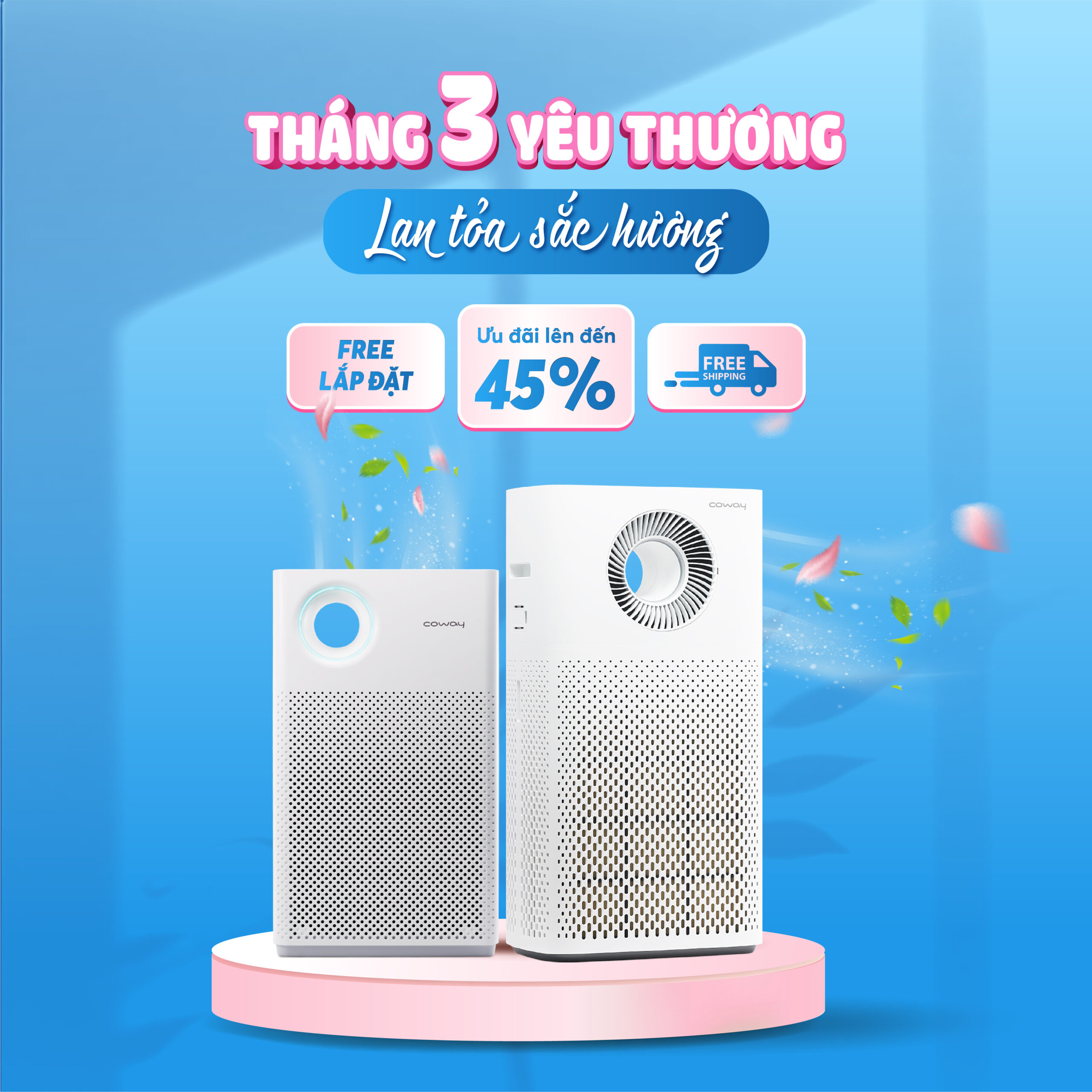 Coway_tháng3 yêu thương_lan toả sắc hương