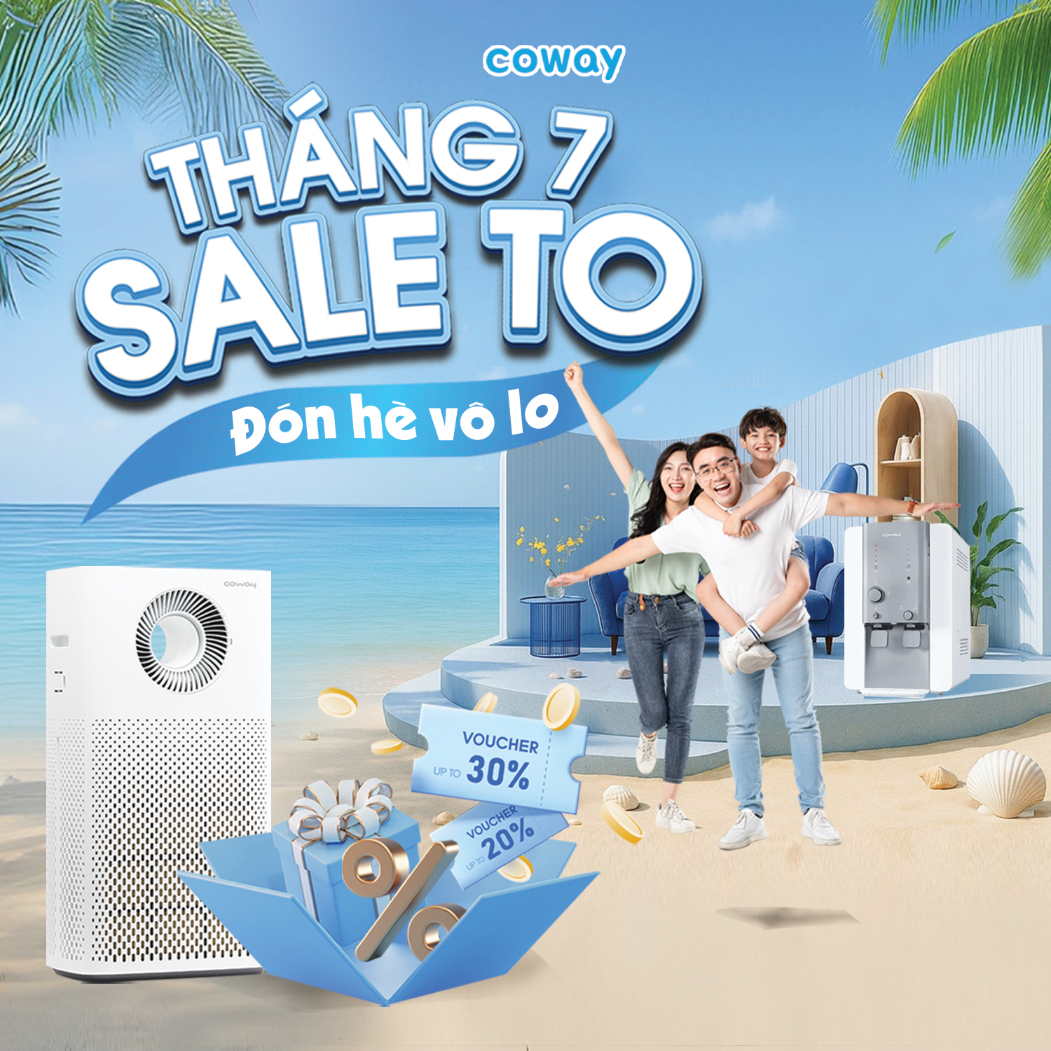 Thang 7 sale to đón hè vô lo_Coway_mb