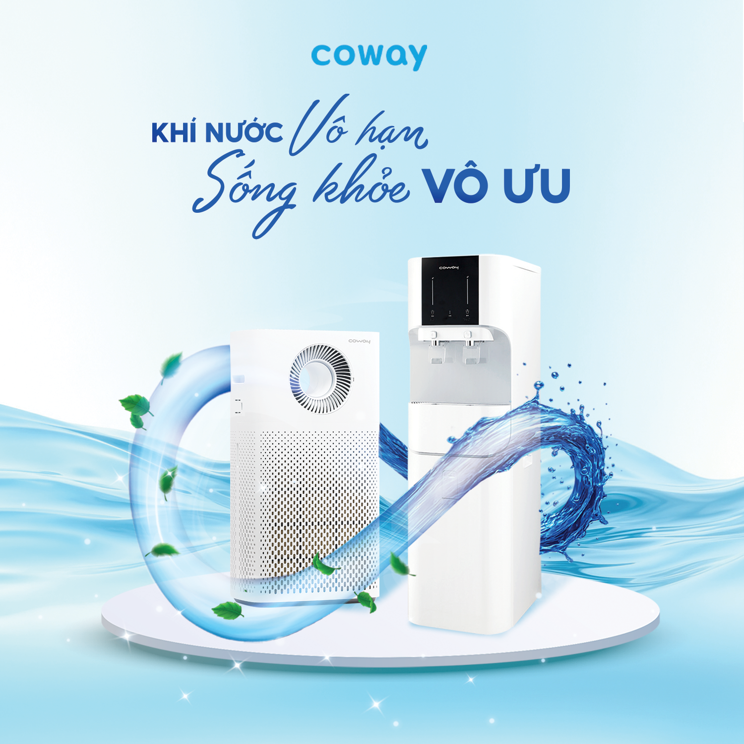 Coway_khí nước vô hạn sống khoẻ vô ưu